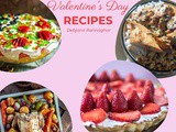 Valentine's Day Special Recipe Ideas | 100 + Recipes for Valentine's day