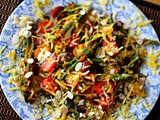 Malaysian spiced green bean salad