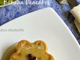 Eggless Banana Pancakes Recipe | How to make soft and fluffy eggless pancakes