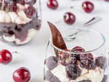 12 Treat of Christmas: Black Forest Cheesecake Trifles