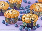 Blueberry Banana Muffins – sweetened with agave
