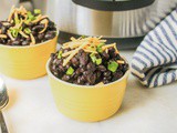 Instant Pot Black Beans {gluten-free, vegan}