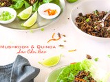 Mushroom and Quinoa vegetarian San Choi Bao