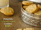 Pistachio and Cardamom Cookies