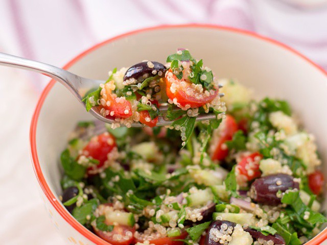 Avocado Tabbouleh, the original chopped salad - Maureen Abood