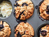 Vegan Blueberry Muffins (Gluten-free)