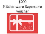 Win a $200 Kitchenware Superstore voucher