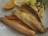 King George Whiting with thyme and lemon