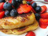 Panettone French Toast with Berries