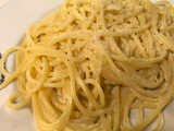 Spaghetti with creamy Vodka & Lemon Sauce