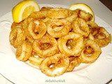 Fried Calamari (Kalamar Tava)
