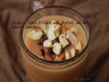 Chickoo or Sapota Milkshake with Dryfruits and Nuts/ Sapodilla Smoothie