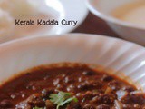 Kadala Curry Recipe / Kerala Kadala curry for Puttu, Appam and Idiyappam