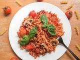 5 minutes vegan pasta