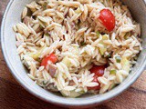 Salade de risoni légère