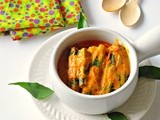 Achari Dahi Bhindi Recipe ~ North Indian Sides