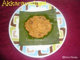 Akkaravadisal (Come On - Lets Cook Buddies) Entry 55