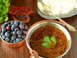 Blueberry Rasam | South Indian Rasam with Blueberries