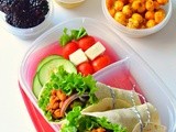 Chole Wrap - Kids Lunch Box Menu 1