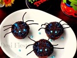 Eggless Ghostly Spider Cupcakes