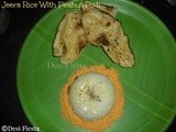 Jeera Rice With peanut podi  (come on - let cook buddies) Entry 58