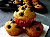 Mango Chocolate Chips Muffins - a Guest Post For Shweta Of  Merry Tummy 