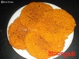 Moongadi /Protein packed Crispy Snack (Come On - Lets  Cook Buddies) Entry 33