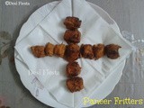 Paneer Fritters (Come on - Let cook buddies) Entry 51
