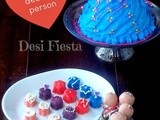 Rose Petit Fours , Rose cake pops and Indian Doll cake - Guest post for Priya aks