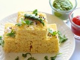 Whole Grain millet Dhokla Recipe | Thinai Maavu Dhokla |Foxtail millet dhokla