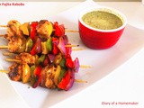 Chicken Fajita Kebabs