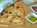 Mediterranean Focaccia with Rolled Halloumi Cheese For Kari's Fresh Mystery Basket Challenge