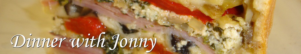 Very Good Recipes - Dinner with Jonny