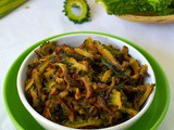 Karela vegetable | karela masala