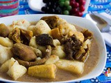 Ukodo recipe (Urhobo yam & plantain pepper soup)
