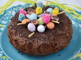 Ciambella nido di Pasqua