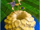 Passionfruit Caipirinha Bundt Cake