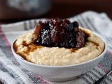 Pomegranate And Bourbon Braise Oxtails with Smokey Cheddar Grits & What Sandy Hook Elementary Taught Me