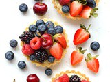 Coconut And Berry Fruit Tarts