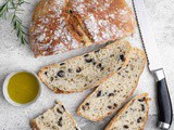 No-Knead Olive Bread (vegan)