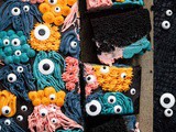 Vegan Black Velvet Sheet Cake (Halloween Monster Cake)