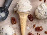 Vegan Maple Pecan Ice Cream