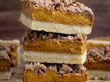 Vegan Pumpkin Crumb Bars