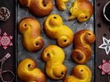 Vegan St. Lucia Buns (Lussekatter)