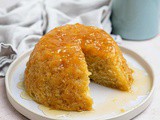 Vegan Steamed Syrup Sponge Pudding