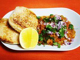 Bombay Style Pav Bhaji Recipe | Vegetables in Tomato & Butter Gravy