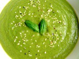 Creamy super greens soup