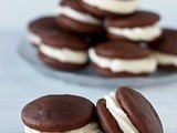 Chocolate Whoopie Pies with Cream Cheese Filling