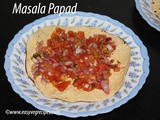 Masala Papad Recipe How to make Masala Papad