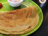 Multigrain Dosa Recipe | How to make multigrain dosa | High protein dosa